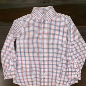 Boys Plaid Button Down Shirt